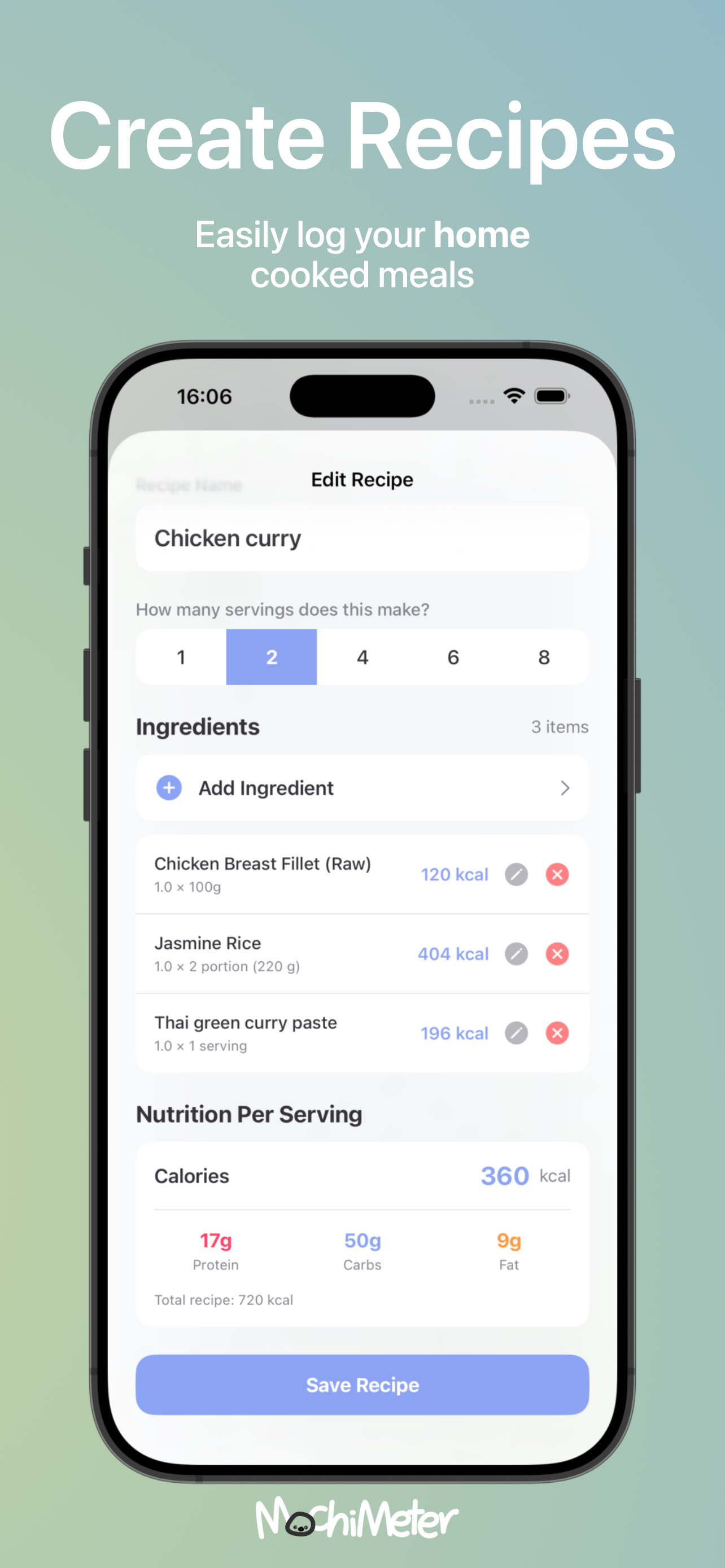 Recipe Creator